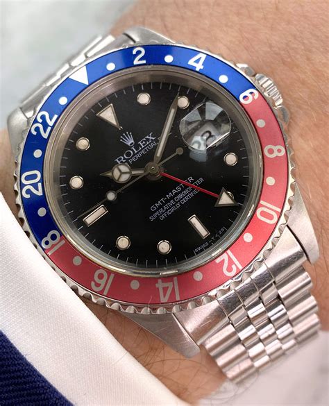 rolex gmt master 1 mineralglas pepsi lünette|rolex gmt pepsi watch.